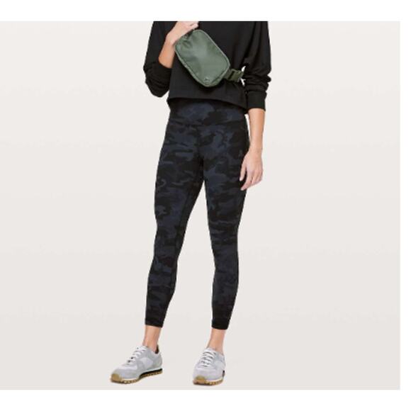 Lululemon Align Pant II 25 Camo Women Size 10 - Picture 1 of 10